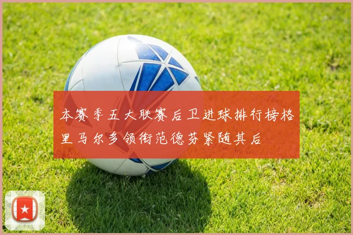 本赛季五大联赛后卫进球排行榜格里马尔多领衔范德芬紧随其后